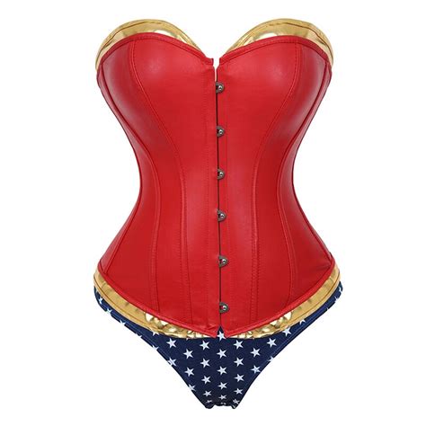 wonder woman corset costume|plus size wonder woman corset.